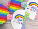 After every storm comes a rainbow hairbow Bobbilicioushairaccessories 